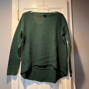 Women’s THEORY Wool Green Ribbed Sweater sz S